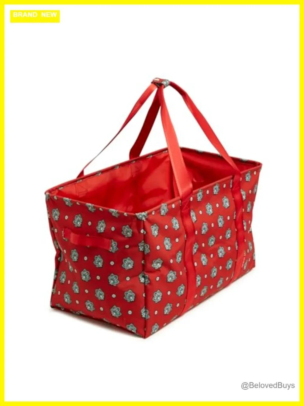 Ripstop Large Tote Bag - Lightweight Durable Water-Repellent Tear Resistant Tote